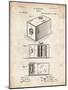PP126- Vintage Parchment Eastman Kodak Camera Patent Poster-Cole Borders-Mounted Giclee Print