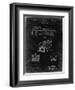 PP128- Black Grunge Firetruck 1939 Patent Poster-Cole Borders-Framed Giclee Print