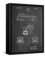 PP128- Chalkboard Firetruck 1939 Patent Poster-Cole Borders-Framed Stretched Canvas