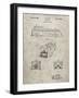 PP128- Sandstone Firetruck 1939 Patent Poster-Cole Borders-Framed Giclee Print