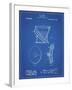 PP129- Blueprint Siphoning Water Closet 1909 Patent Poster-Cole Borders-Framed Giclee Print