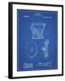 PP129- Blueprint Siphoning Water Closet 1909 Patent Poster-Cole Borders-Framed Giclee Print