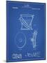 PP129- Blueprint Siphoning Water Closet 1909 Patent Poster-Cole Borders-Mounted Giclee Print