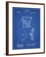 PP129- Blueprint Siphoning Water Closet 1909 Patent Poster-Cole Borders-Framed Giclee Print