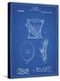 PP129- Blueprint Siphoning Water Closet 1909 Patent Poster-Cole Borders-Stretched Canvas