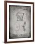 PP129- Faded Grey Siphoning Water Closet 1909 Patent Poster-Cole Borders-Framed Giclee Print