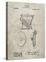 PP129- Sandstone Siphoning Water Closet 1909 Patent Poster-Cole Borders-Stretched Canvas