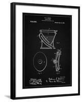 PP129- Vintage Black Siphoning Water Closet 1909 Patent Poster-Cole Borders-Framed Giclee Print