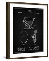 PP129- Vintage Black Siphoning Water Closet 1909 Patent Poster-Cole Borders-Framed Giclee Print