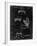 PP130- Black Grunge Toilet Seat Poster-Cole Borders-Framed Giclee Print