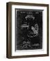 PP130- Black Grunge Toilet Seat Poster-Cole Borders-Framed Giclee Print