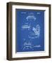 PP130- Blueprint Toilet Seat Poster-Cole Borders-Framed Giclee Print
