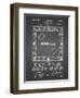 PP131- Black Grid Monopoly Patent Poster-Cole Borders-Framed Giclee Print