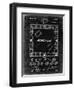 PP131- Black Grunge Monopoly Patent Poster-Cole Borders-Framed Giclee Print