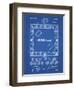 PP131- Blueprint Monopoly Patent Poster-Cole Borders-Framed Premium Giclee Print