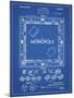 PP131- Blueprint Monopoly Patent Poster-Cole Borders-Mounted Giclee Print