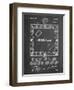 PP131- Chalkboard Monopoly Patent Poster-Cole Borders-Framed Giclee Print