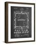 PP131- Chalkboard Monopoly Patent Poster-Cole Borders-Framed Giclee Print