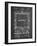 PP131- Chalkboard Monopoly Patent Poster-Cole Borders-Framed Giclee Print