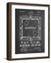 PP131- Chalkboard Monopoly Patent Poster-Cole Borders-Framed Premium Giclee Print