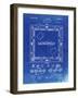 PP131- Faded Blueprint Monopoly Patent Poster-Cole Borders-Framed Giclee Print