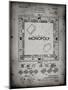 PP131- Faded Grey Monopoly Patent Poster-Cole Borders-Mounted Giclee Print