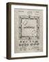 PP131- Sandstone Monopoly Patent Poster-Cole Borders-Framed Premium Giclee Print