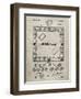 PP131- Sandstone Monopoly Patent Poster-Cole Borders-Framed Giclee Print