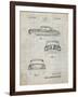 PP134- Antique Grid Parchment Buick Super 1949 Car Patent Poster-Cole Borders-Framed Giclee Print