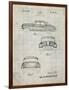 PP134- Antique Grid Parchment Buick Super 1949 Car Patent Poster-Cole Borders-Framed Giclee Print