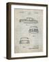 PP134- Antique Grid Parchment Buick Super 1949 Car Patent Poster-Cole Borders-Framed Giclee Print