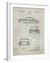 PP134- Antique Grid Parchment Buick Super 1949 Car Patent Poster-Cole Borders-Framed Giclee Print