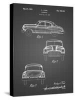 PP134- Black Grid Buick Super 1949 Car Patent Poster-Cole Borders-Stretched Canvas