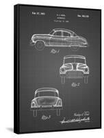 PP134- Black Grid Buick Super 1949 Car Patent Poster-Cole Borders-Framed Stretched Canvas