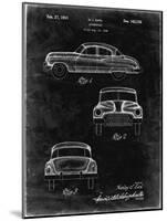 PP134- Black Grunge Buick Super 1949 Car Patent Poster-Cole Borders-Mounted Giclee Print