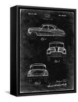 PP134- Black Grunge Buick Super 1949 Car Patent Poster-Cole Borders-Framed Stretched Canvas