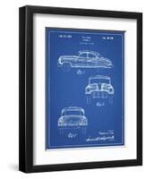 PP134- Blueprint Buick Super 1949 Car Patent Poster-Cole Borders-Framed Giclee Print