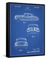 PP134- Blueprint Buick Super 1949 Car Patent Poster-Cole Borders-Framed Stretched Canvas