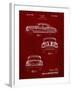 PP134- Burgundy Buick Super 1949 Car Patent Poster-Cole Borders-Framed Giclee Print