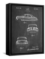 PP134- Chalkboard Buick Super 1949 Car Patent Poster-Cole Borders-Framed Stretched Canvas