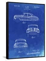 PP134- Faded Blueprint Buick Super 1949 Car Patent Poster-Cole Borders-Framed Stretched Canvas