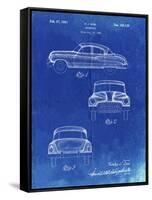 PP134- Faded Blueprint Buick Super 1949 Car Patent Poster-Cole Borders-Framed Stretched Canvas