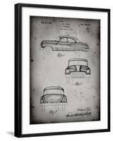 PP134- Faded Grey Buick Super 1949 Car Patent Poster-Cole Borders-Framed Giclee Print