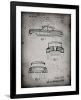 PP134- Faded Grey Buick Super 1949 Car Patent Poster-Cole Borders-Framed Giclee Print