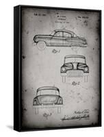 PP134- Faded Grey Buick Super 1949 Car Patent Poster-Cole Borders-Framed Stretched Canvas