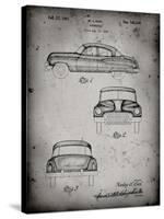 PP134- Faded Grey Buick Super 1949 Car Patent Poster-Cole Borders-Stretched Canvas