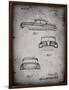 PP134- Faded Grey Buick Super 1949 Car Patent Poster-Cole Borders-Framed Premium Giclee Print