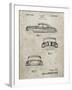 PP134- Sandstone Buick Super 1949 Car Patent Poster-Cole Borders-Framed Premium Giclee Print