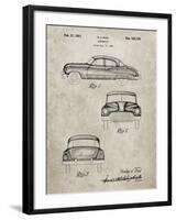 PP134- Sandstone Buick Super 1949 Car Patent Poster-Cole Borders-Framed Premium Giclee Print