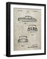 PP134- Sandstone Buick Super 1949 Car Patent Poster-Cole Borders-Framed Giclee Print